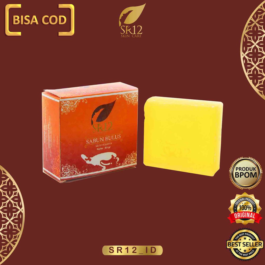 Sabun Bulus SR12 | Mengencangkan Wajah | Ampuh Atasi Stretch Marks