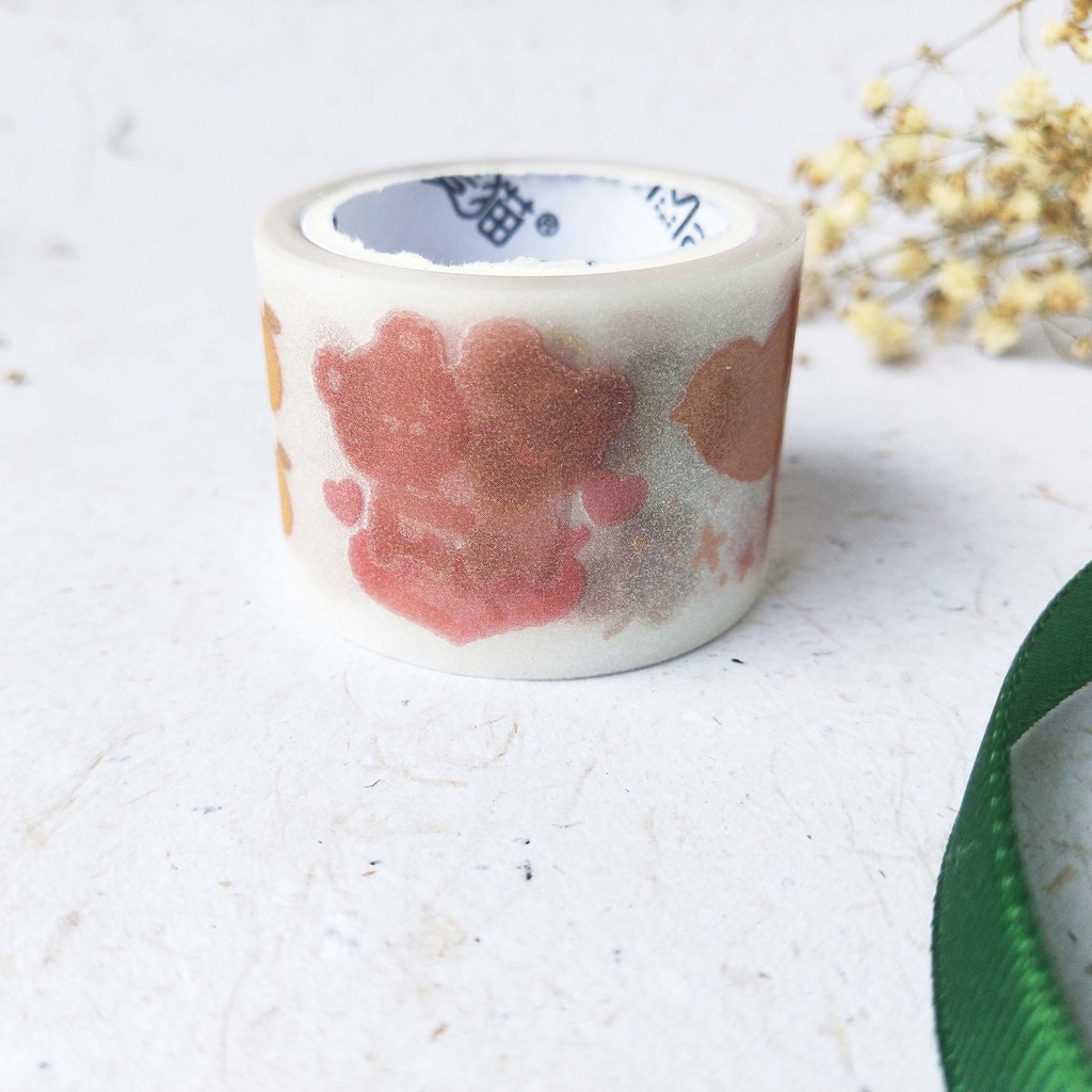 

C002 Brown Bear Washi Tape - 30mm X 3m
