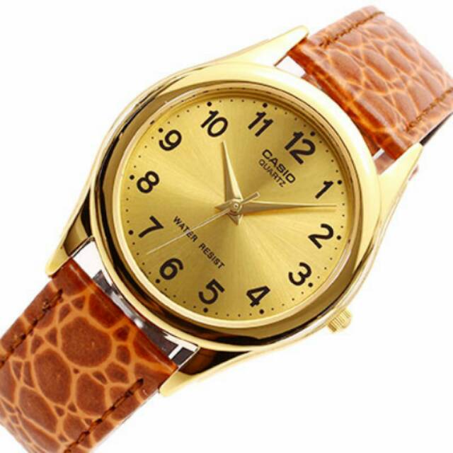 CASIO MTP-1093Q-9B Gold Anaog ORIGINAL