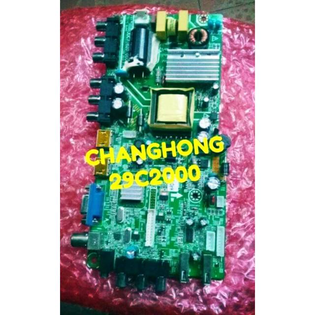 Mb - Mainboard - Motherboard - Mesin Tv Changhong - LED29C2000 - LED 29C2000