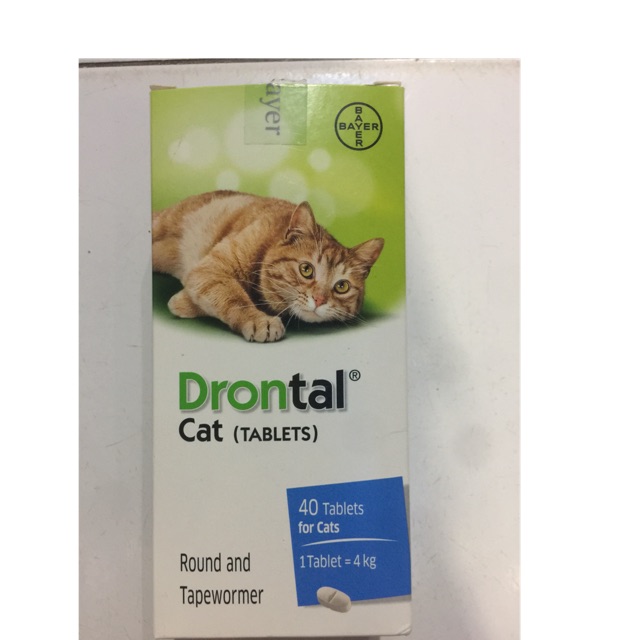 OBAT CACING KUCING DRONTAL CAT PERPCS