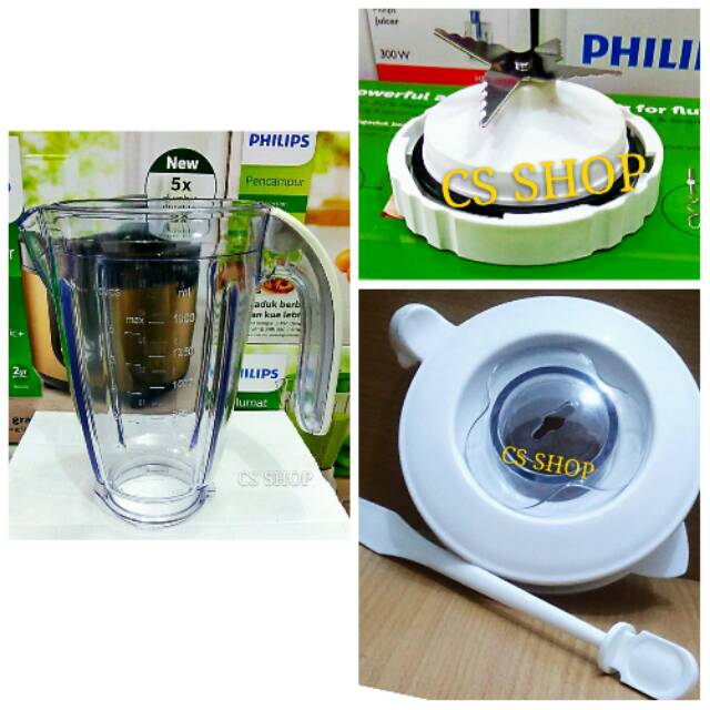 Gelas blender philips fullset jus HR2115 HR2116 HR2061 HR2071