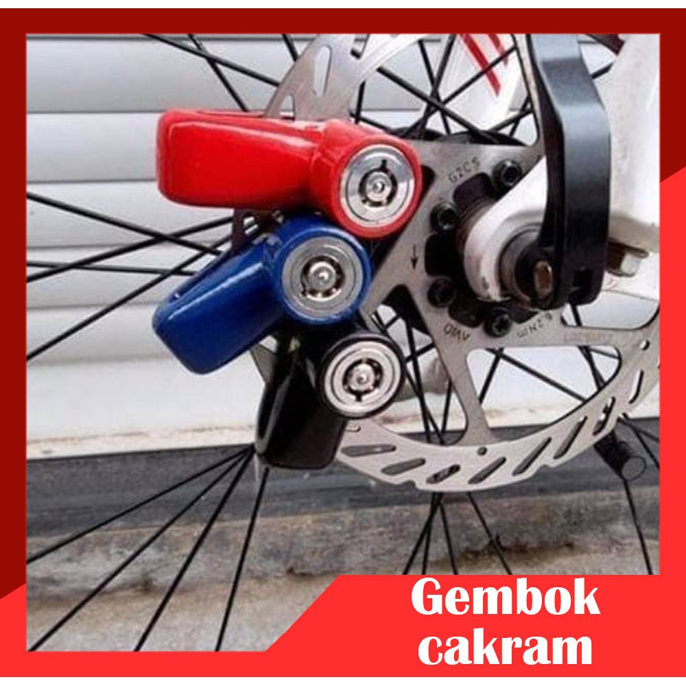 Gembok Cakram Disc Lock piringan / Gembok Sepeda Motor safety-1