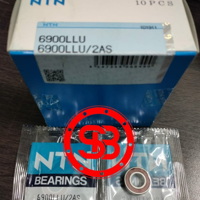 Bearing / Laker / Laher NTN 6900 2RS / LLU tutup karet 6900 RS