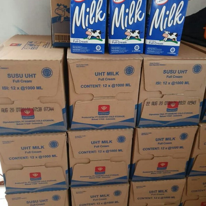 

SUSU UHT DIAMOND 1000Liter X 12