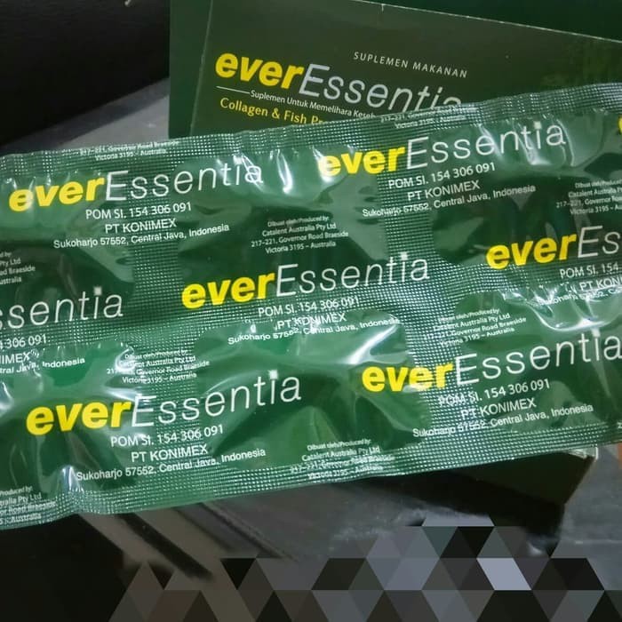 everEssentia strip isi 6 kapsul lunak ED 05/21
