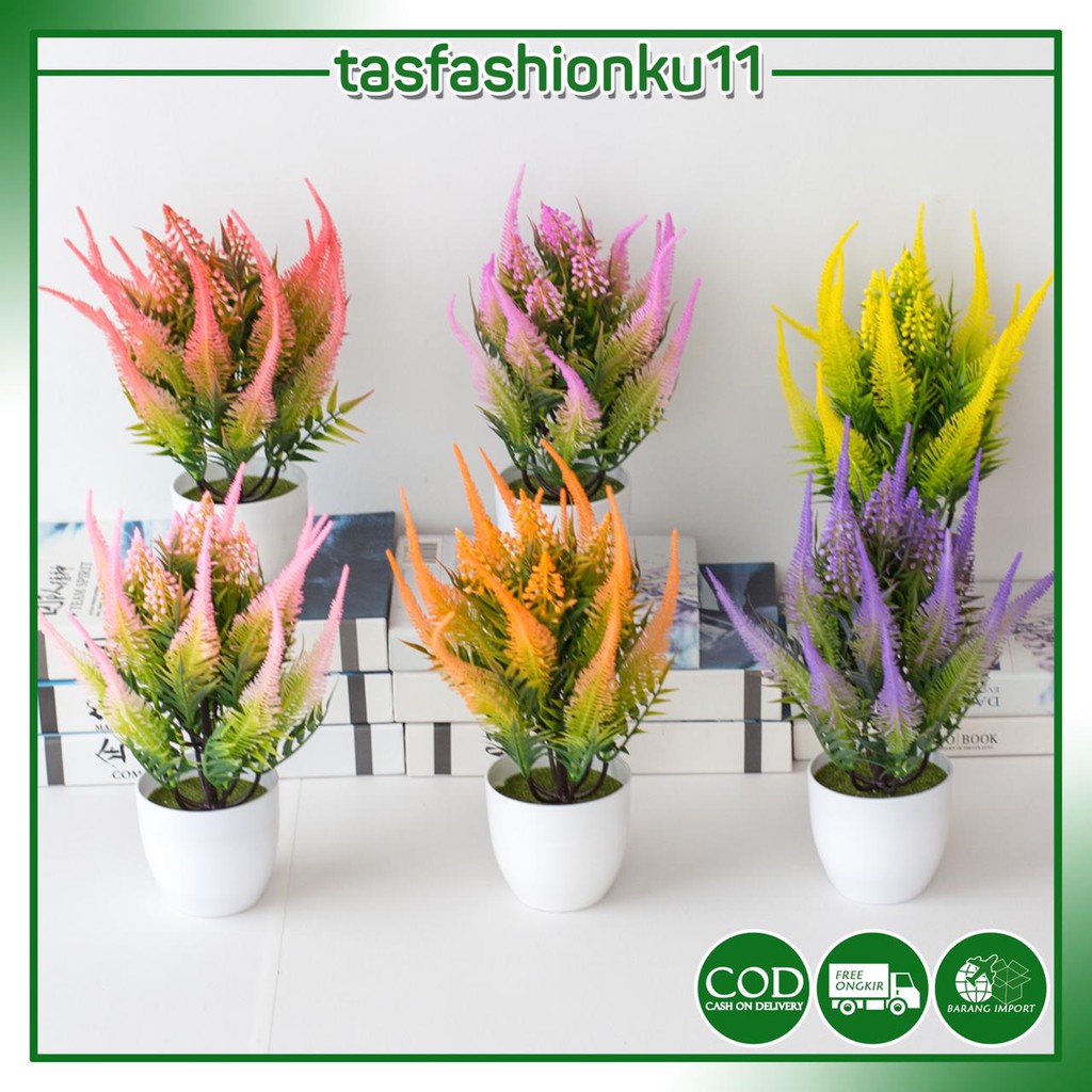 COD / TF11 P3153 Tanaman Pohon Mini Buatan untuk Dekorasi Pesta Pernikahan / Rumah / Kantor
