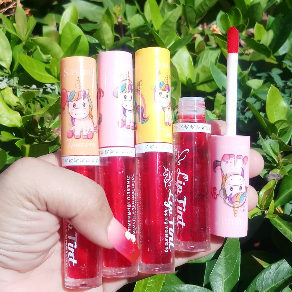 UNICORN MOISTURIZING LIPTINT LEMBAB DI BIBIR BY SASIMI