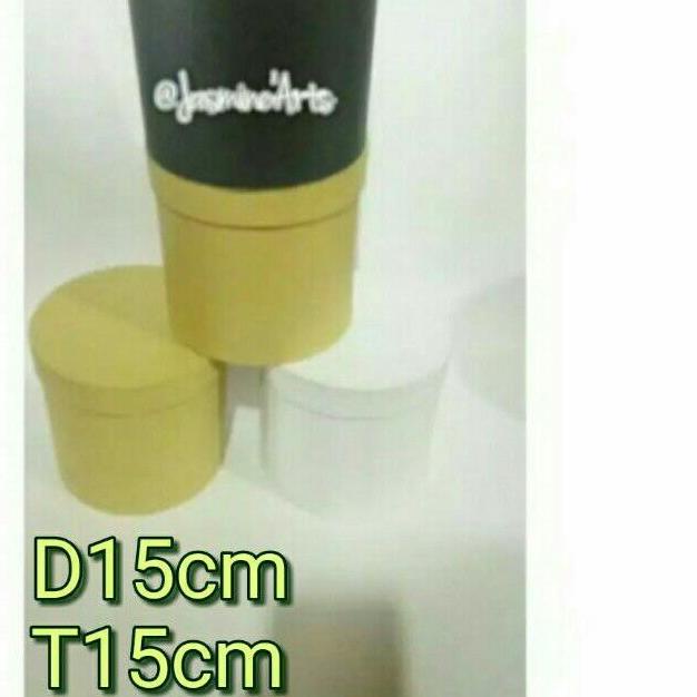 

☼ Box Bulat Bloombox D15T15/ Gift Box / Box Bulat /Round Flower Box /Box Bunga ♀