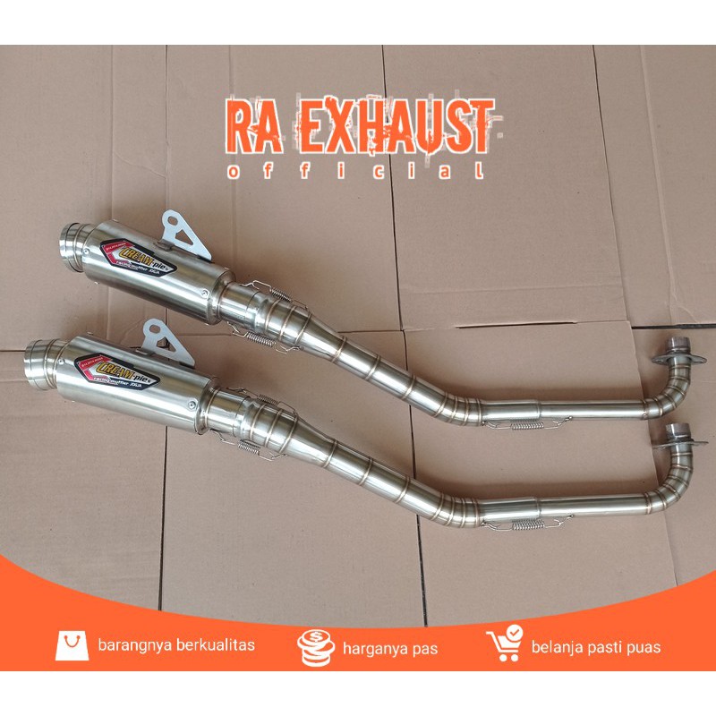Knalpot Creampie Underbond / Knalpot Jupiter z / Jupiter z1 / Jupiter Mx / Mx King /Jupiter z racing
