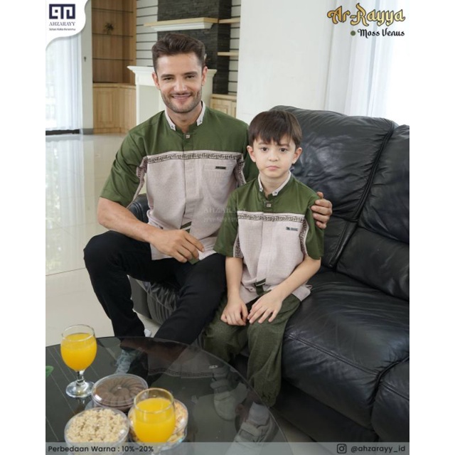 FAMILY SET ARRAYYA SERIES BY AHZARAYY/MOSS VENUS/IEDSERIES2022/BEST SELLER/KOKO COUPLE/GAMIS COUPLE