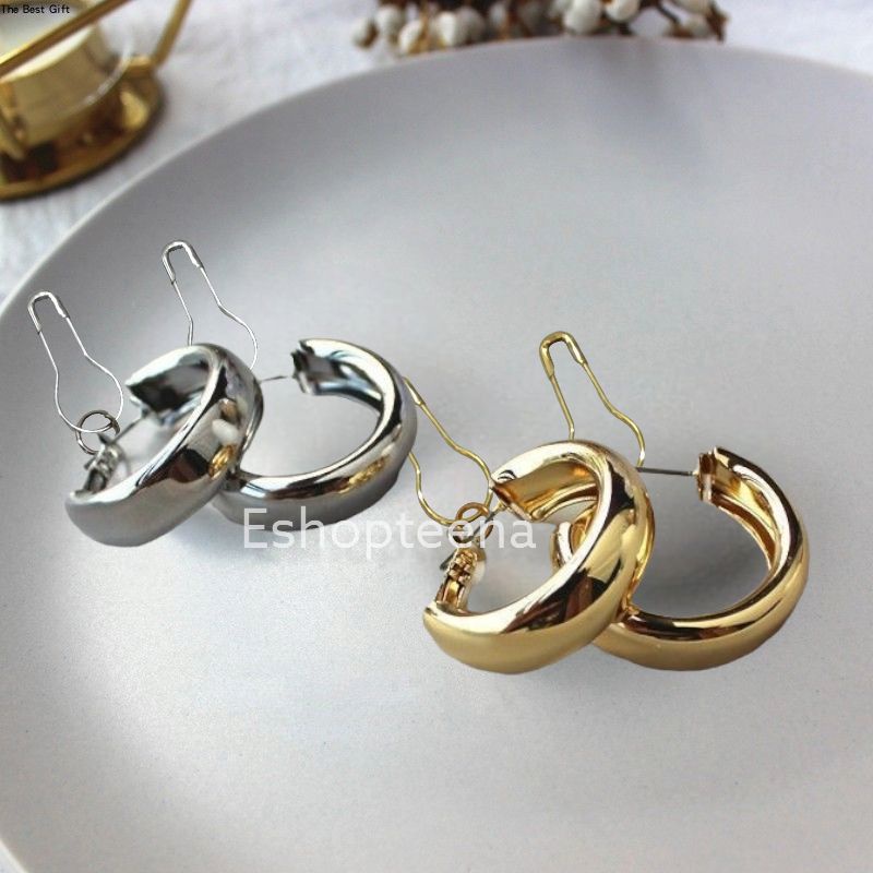 A67 anting hijab bulat tebal_anting jilbab_anting hijab