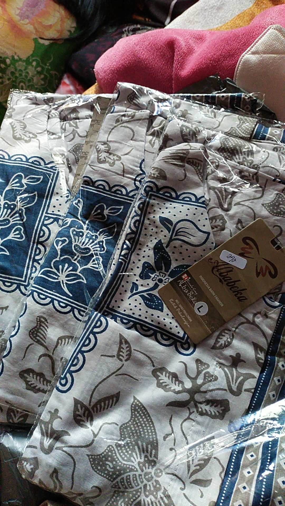 Batik Wanita Atasan Batik Modern Blouse Batik Kantor Size M L Xl Xxl