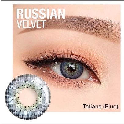 SOFTLENS RUSSIAN VELVET TATIANA BLUE MINUS -0.50 S/D -6.00