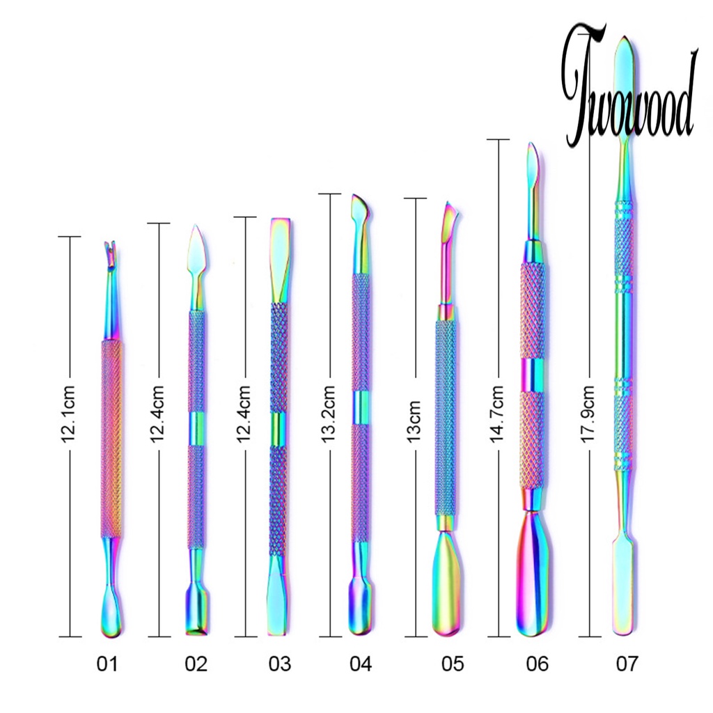 Alat Penghilang Kutikula Bahan Stainless Steel Untuk Manicure