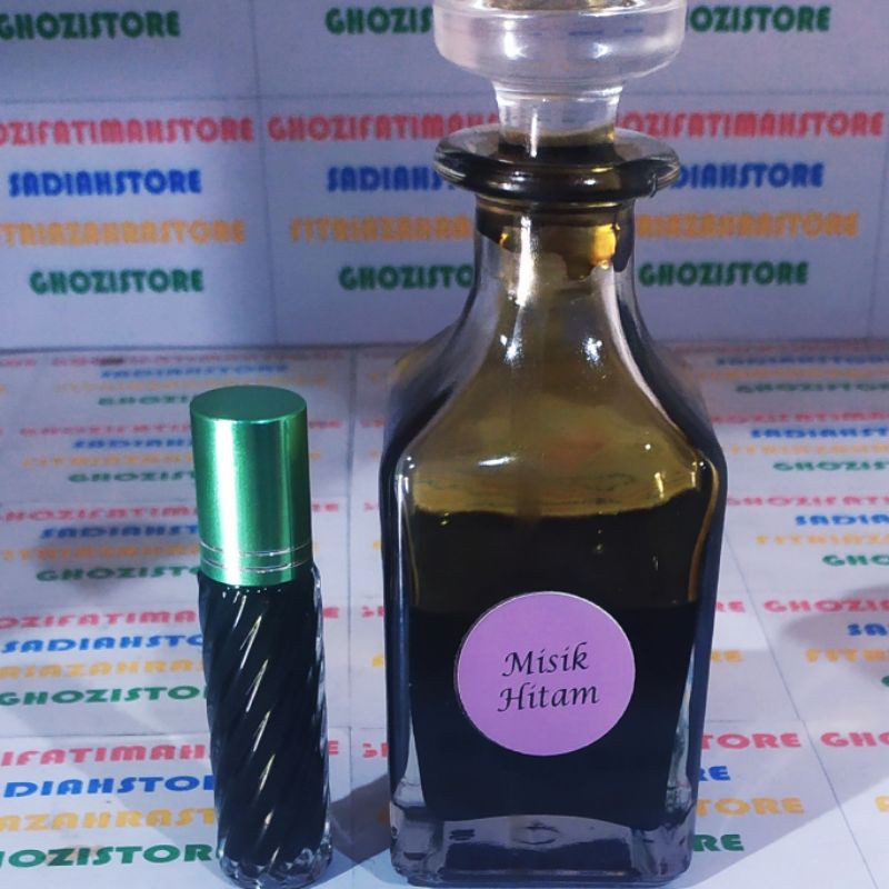 misik hitam ambar 44 labor non mix botol beling rol on 10mili