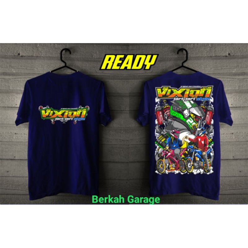 Kaos Vixion Jari - Jari Costum Kualitas Distro