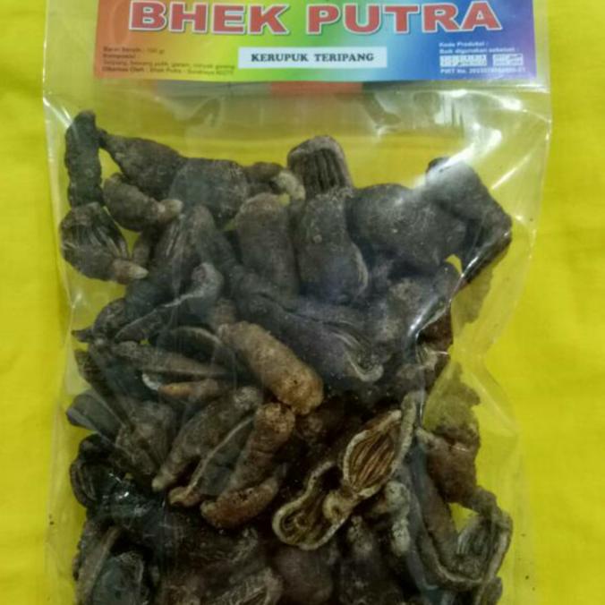 

keripik kripik teripang tripang isi