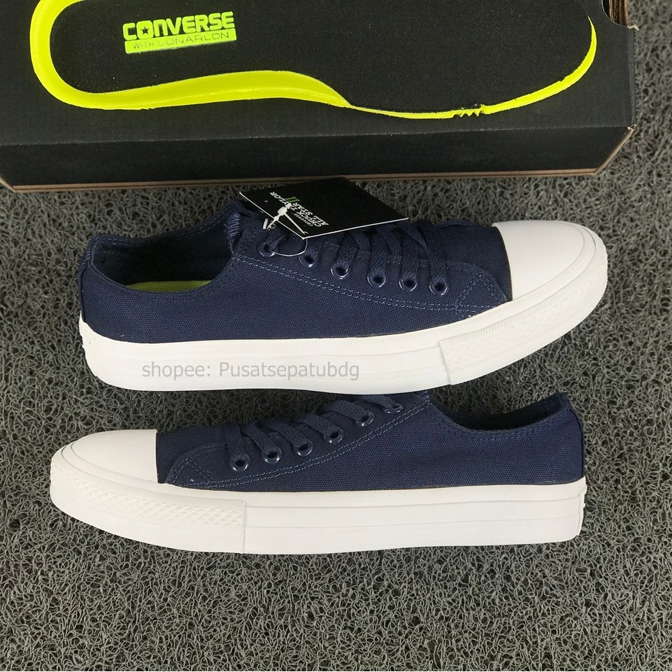 Converse Chuck Taylor All Star Low Navy Lunarlon