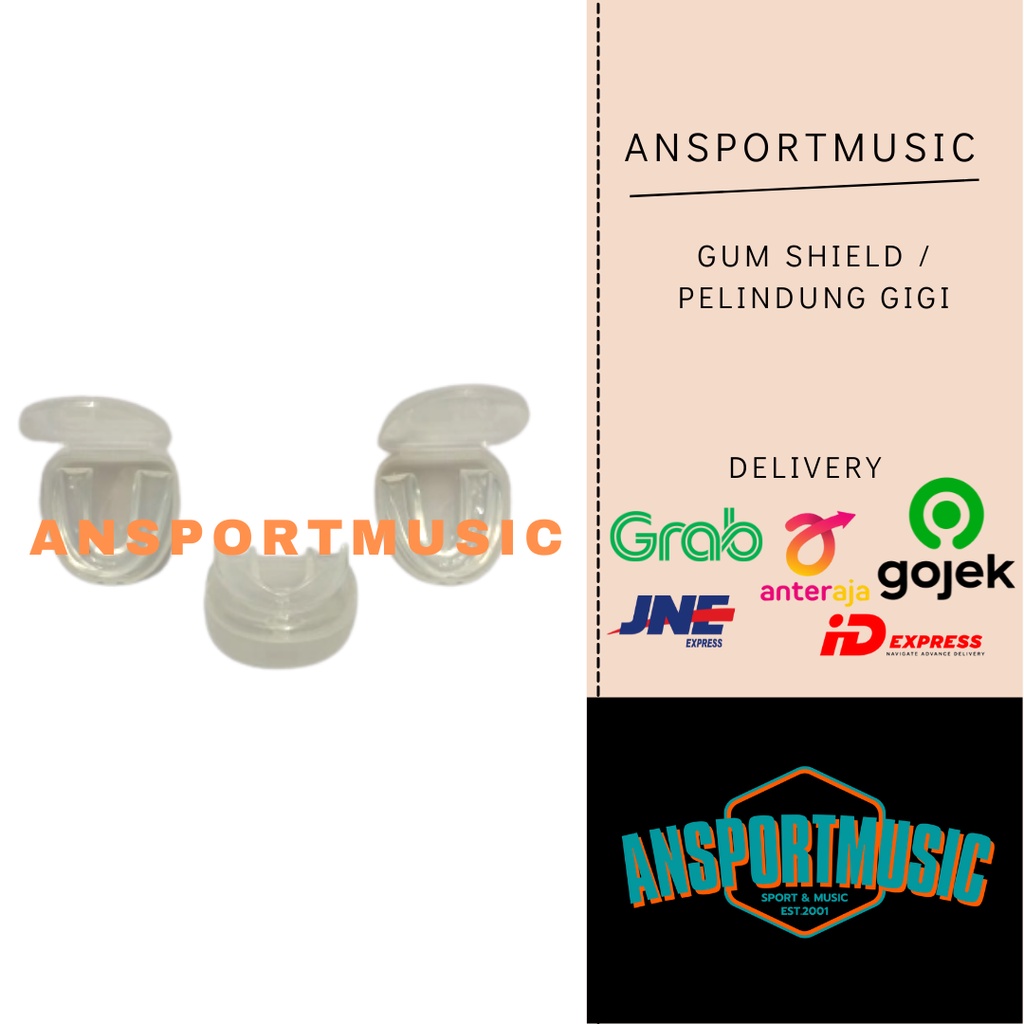 Pelindung Gigi Gumshield Muaythai Gamsil Taekwondo Karate Boxing