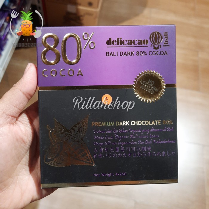 

Delicacao Bali Premium 80% Dark Chocolate