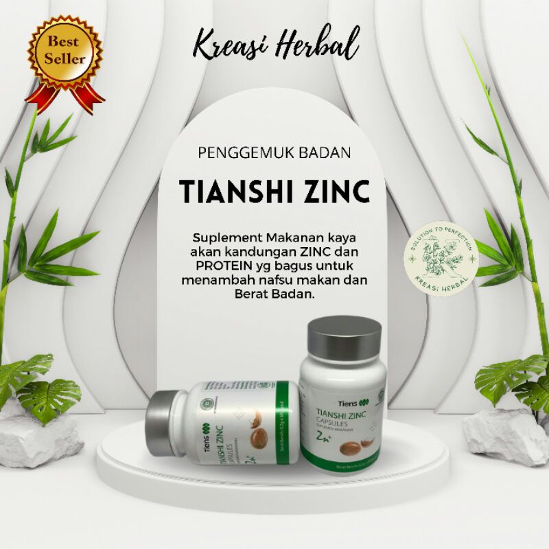 OBAT PENGGEMUK SUSU PENGGEMUK BADAN ZINC CAPSULE PENAMBAH BB