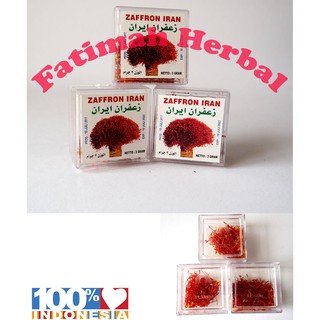 Jual Zaffron Iran - Saffron - Zafron - Jafaron - Zafaron - 3 gram ...