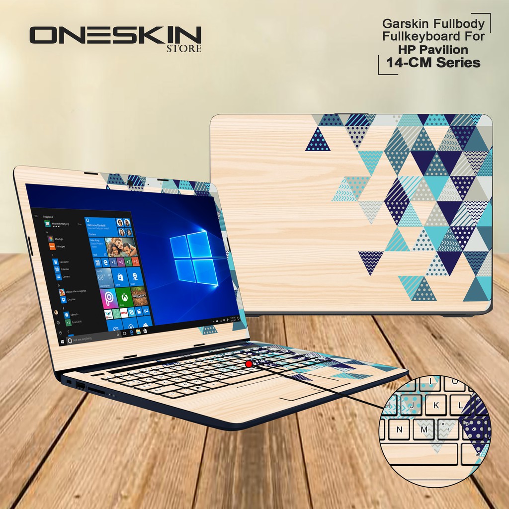 Garskin Laptop Cover Laptop Hp 14-CM0008AU 14-CM0066AU 14-CM0067AU Fullbody