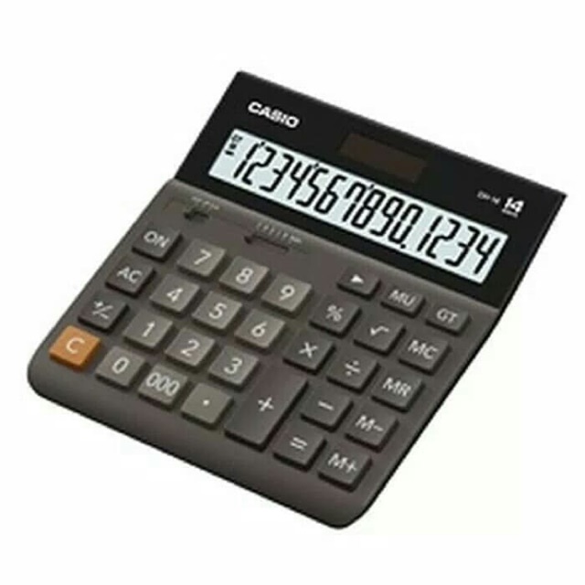 

Kalkulator calculator casio DH 14 kalkulator meja kantor office original