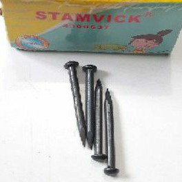 Paku Tembok 1-1/4&quot; / Paku Beton Hitam Harga Per Kotak (D4199)