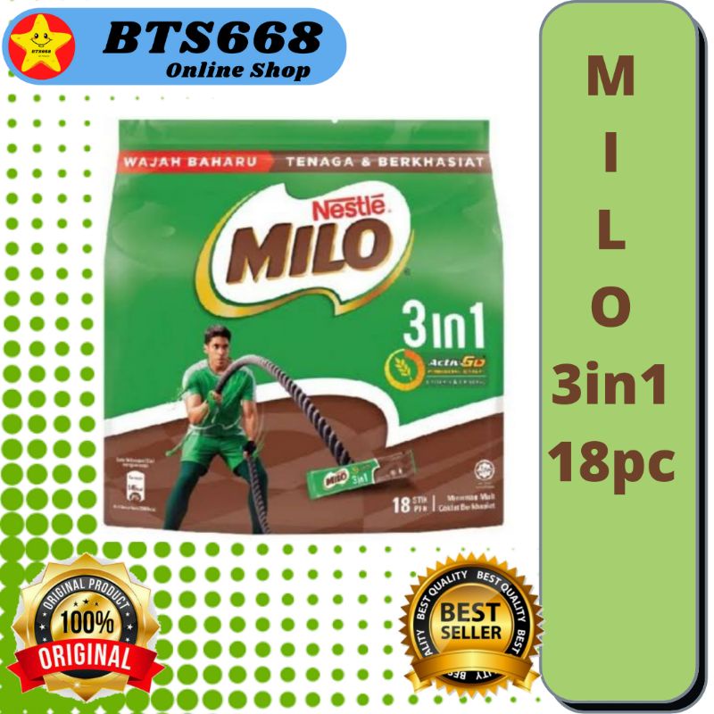 Jual Milo 3in1 Malaysia Shopee Indonesia 7053