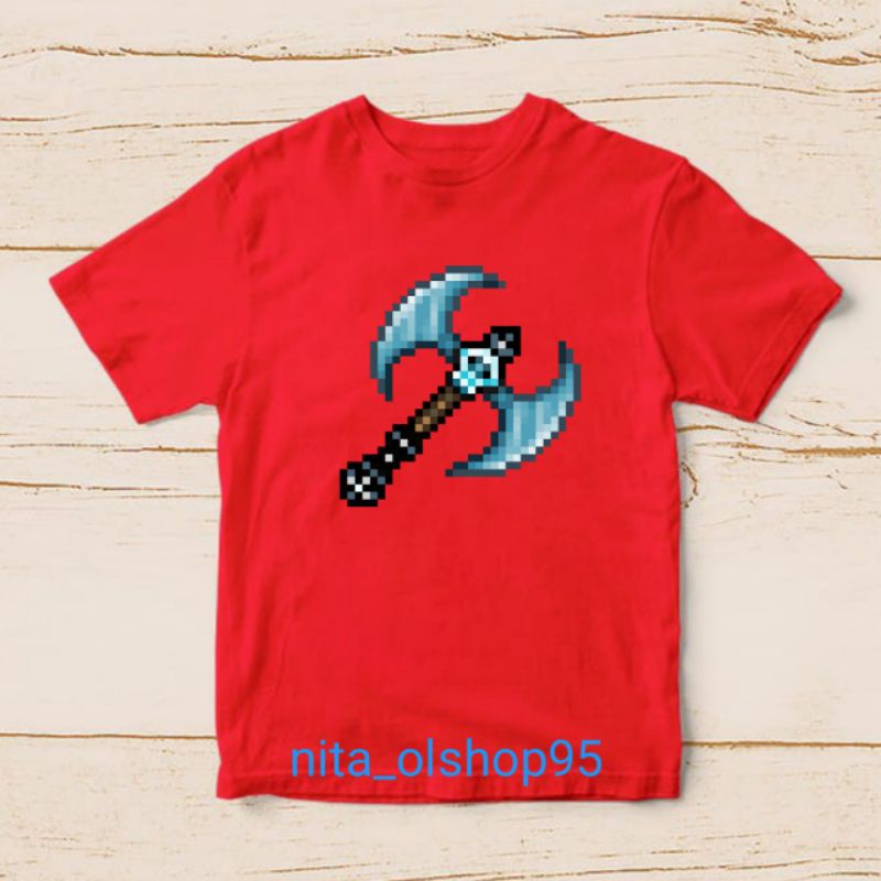 baju minicraft kaos anak Minecraft