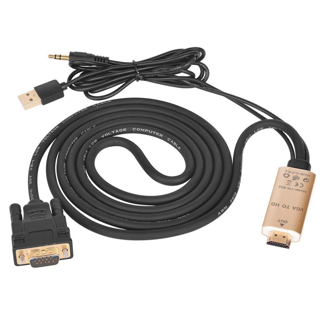 Kabel VGA to HDMI / VGA to HDTV 1.8M / 2M