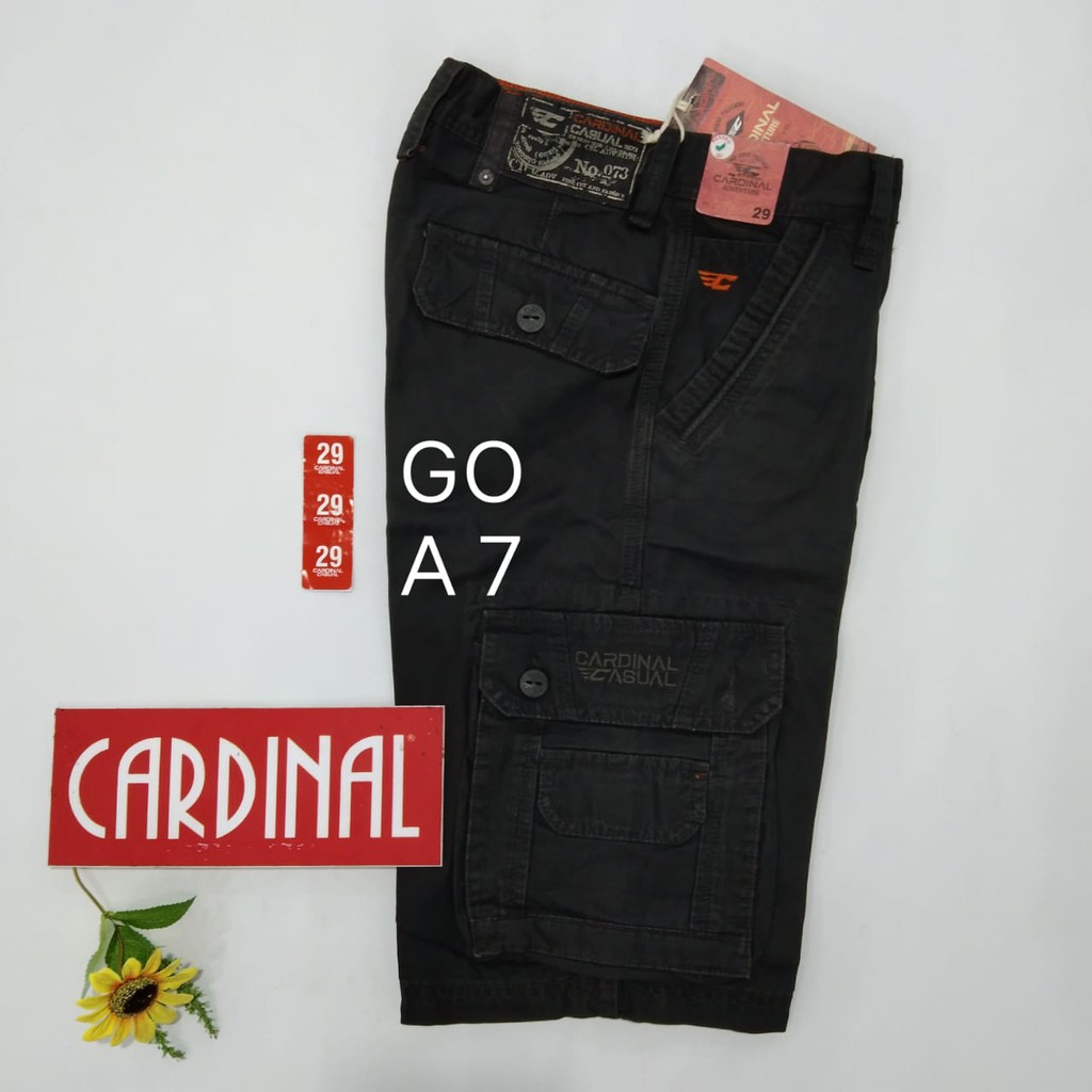 gos 29-KPL 2 CARDINAL KEMPOL CASUAL Celana Pendek Cowok Celana Kempol Fashion Pria Brand Kekinian