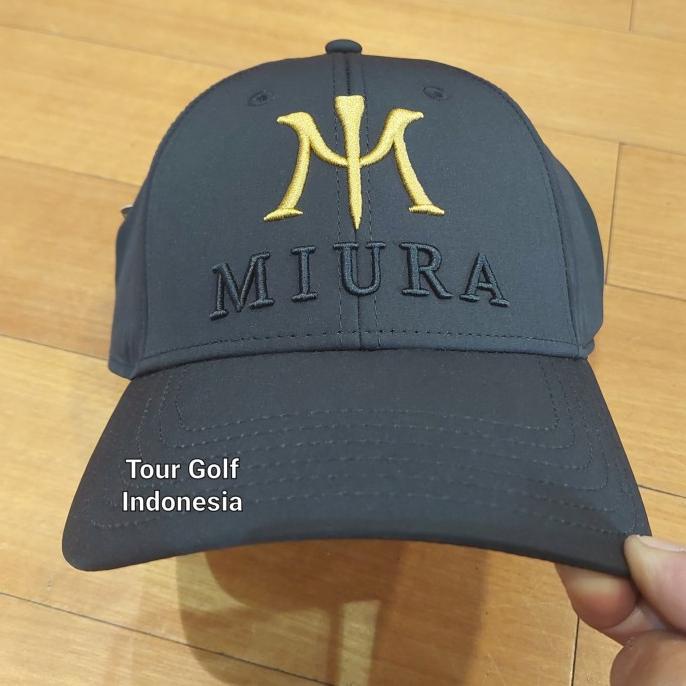 Topi Golf Cap MIURA Black
