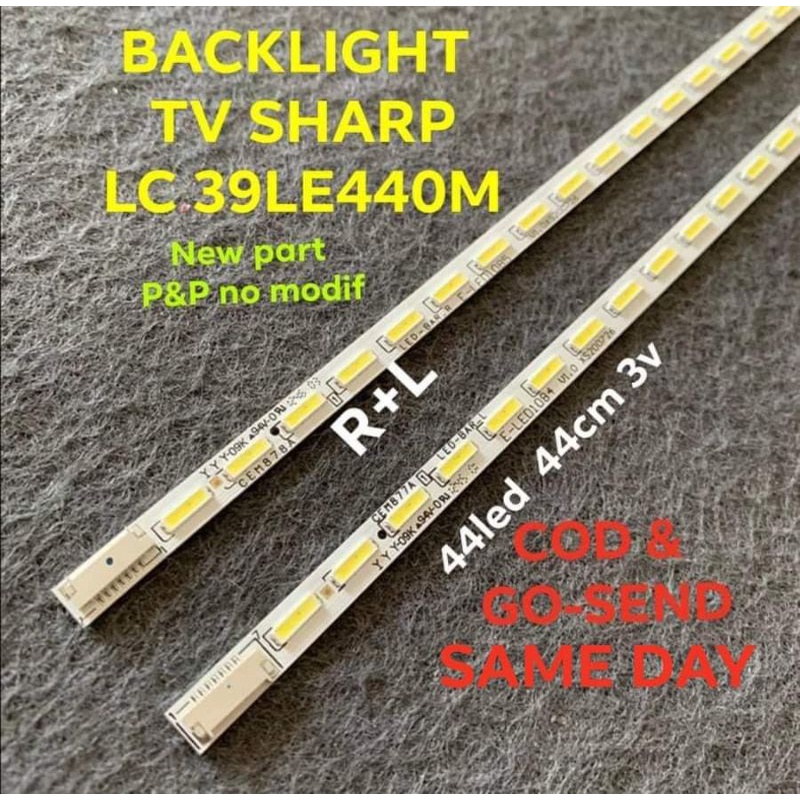 LAMPU LED BL BACKLIGHT TV SHARP 39LE440 39LE440M LC 39LE440M