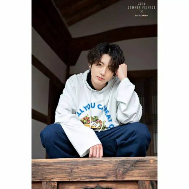 DP Hoodie jungkook bts summer package 2019 (look a like)