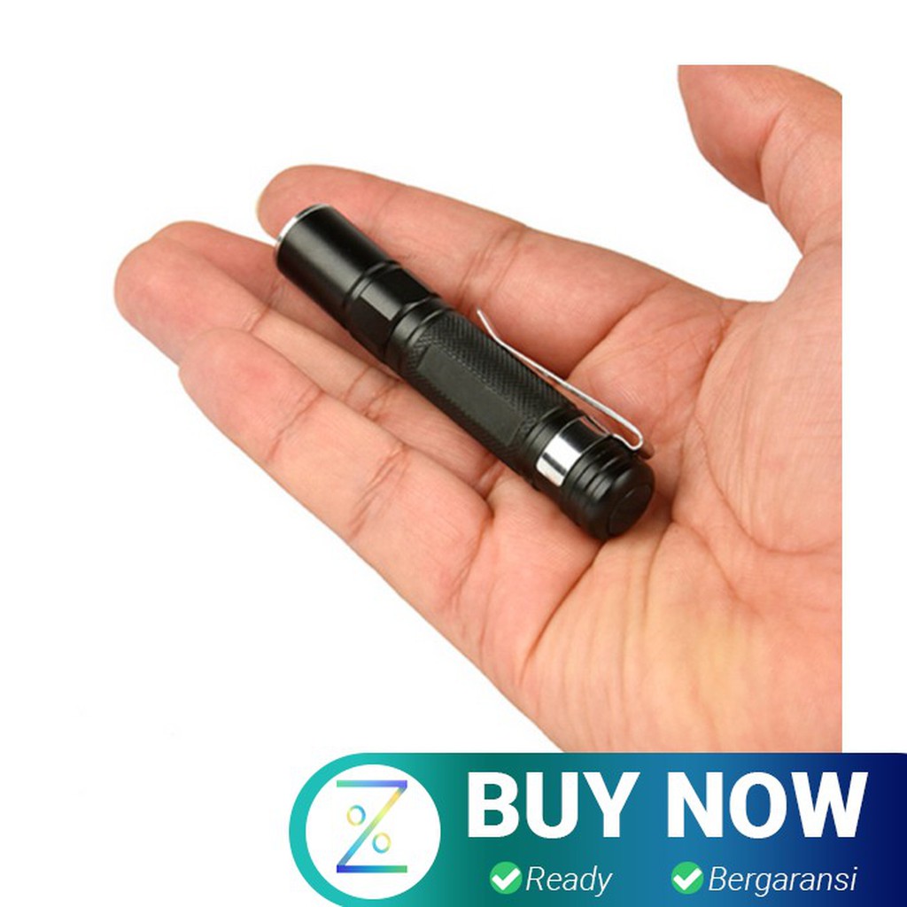 TaffLED Senter LED Mini Cree XPE Q5 2000 Lumens - Mini 864 - Black