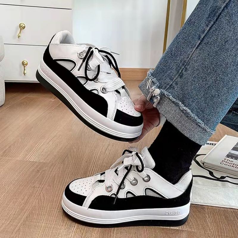 COD Sneakersdaily 530 Sepatu Sneakers Wanita Import Kanvas Sneakers Casual Import Korea