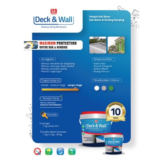 BONDALL DECK N WALL 1kg