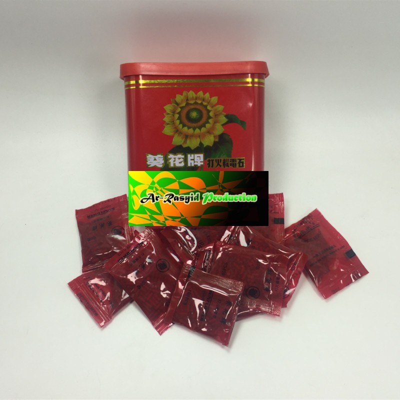 1 Kaleng Flint Zippo Batu Korek Api Roda Dupont Isi 100 Pcs