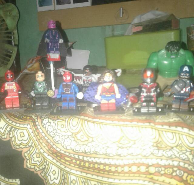 Lego curah kw+karakter lego super heroes