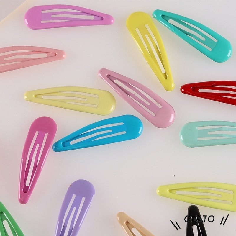 1Pc Jepit Rambut Wanita Bentuk Biji Melon Warna Permen Untuk Pesta / Hadiah - ol