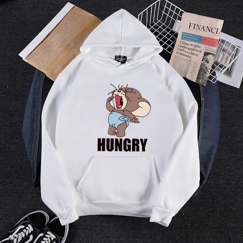 HUNGRY Sweater Hoodie II Jumper hoodie HUNGRY  Sz M-XL ( Pria &amp; Wanita )