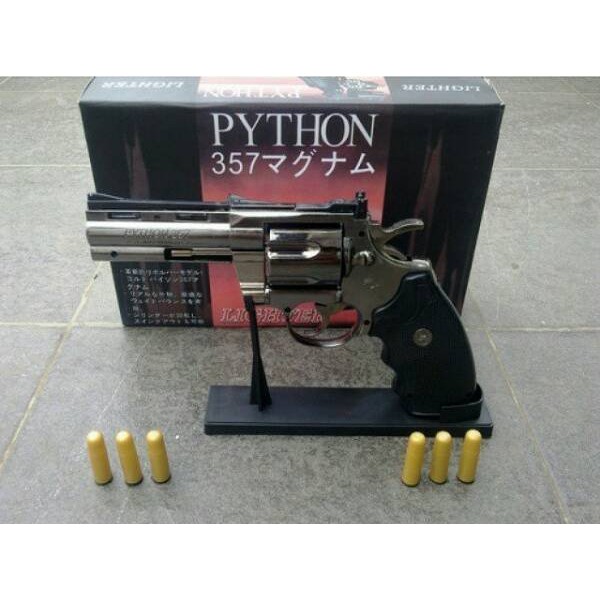 Super Murah! LIGHTER / KOREK API PISTOL REV0LVER PYTHON 357 MURAH!! OKE