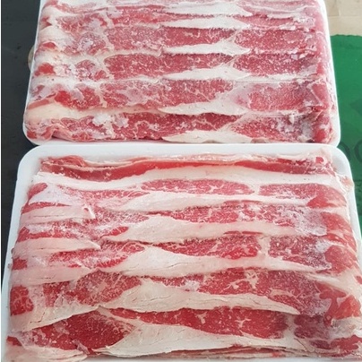 

US Beef Shortplate Sliced Sukiyaki / Japanese & Korean BBQ (500 Gram)