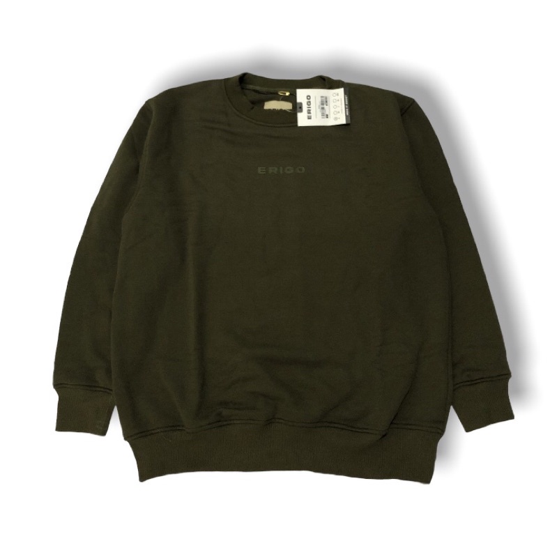 sweatshirt/crewnack ERIGO/erigo HOPKIN OLIVE green army