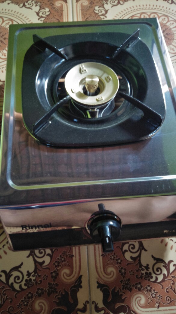 Kompor Gas Satu Tungku Rinnai Ri 511a - 511 A - Ri511a Ada Api Lilin Kecil Sni Original