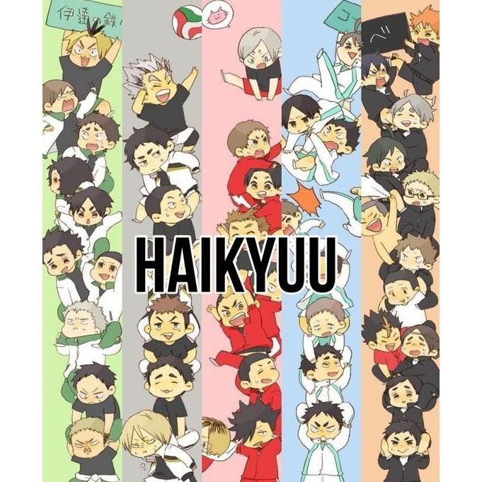 

Glass Painting Kit Akrilik Painting Haikyuu Edition Murah Meriah Ready