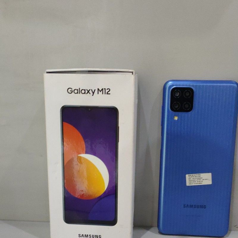 second samsung galaxy m12 4/64gb blue